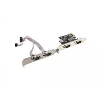 Schnittstellenkarte intern PCIe Lanberg PCE-DB9-004