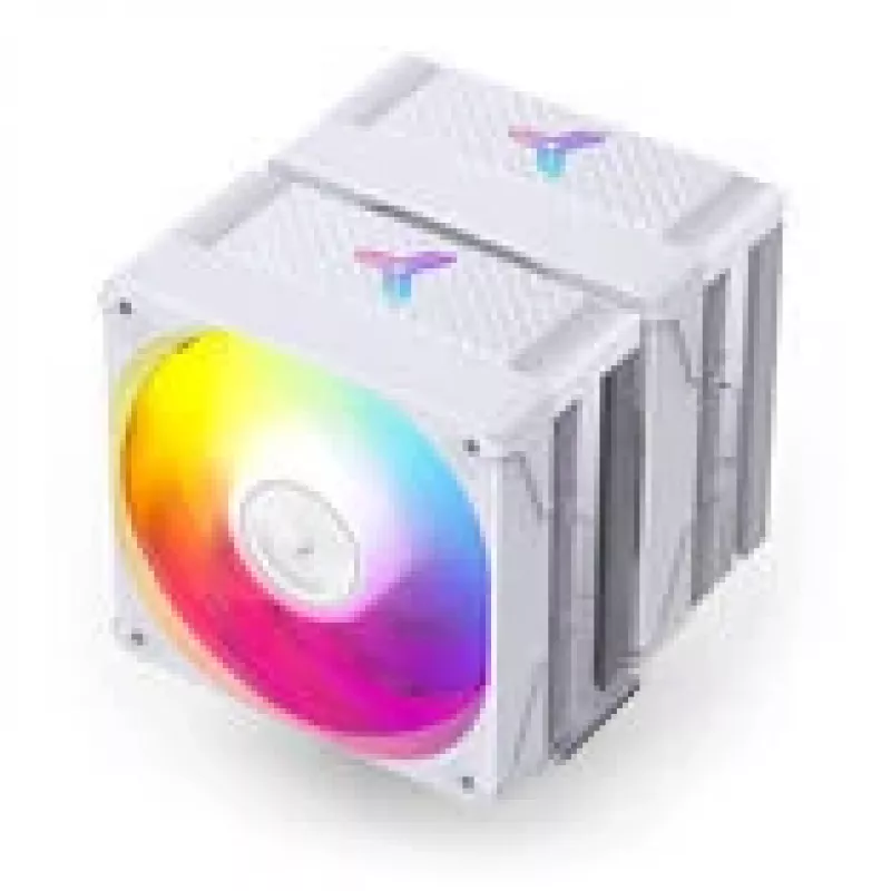 CPU-Kühler Jonsbo CR-3000E Dual-Tower ARGB White, Dual-Tower-Luftkühler mit ARGB-Beleuchtung