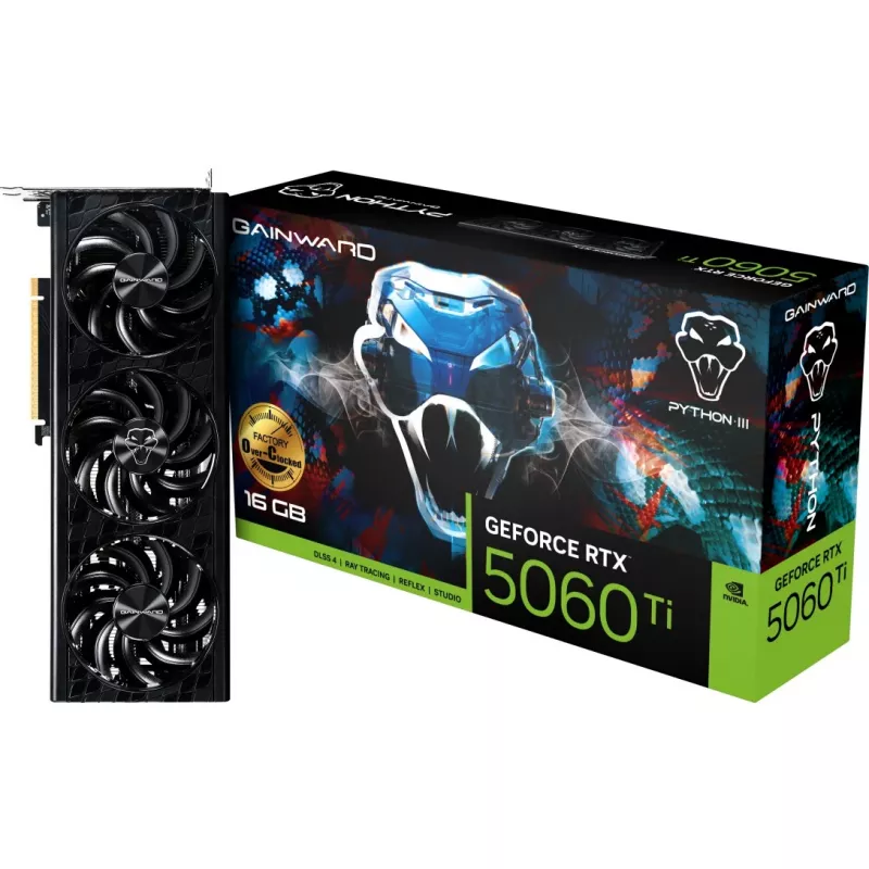 Grafikkarte Gainward GeForce RTX 5060 Ti 16 GB GDDR7