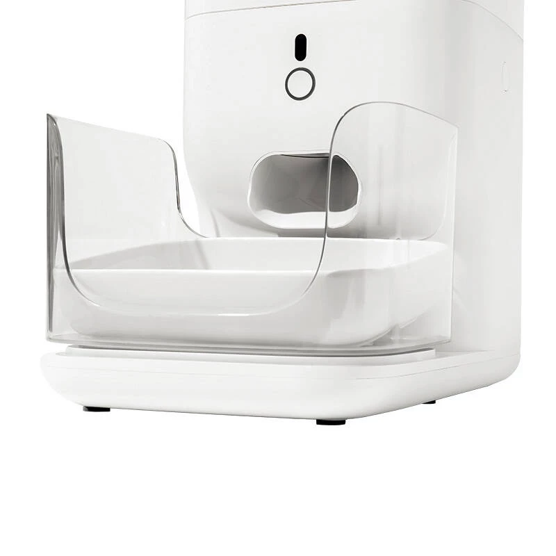 Automatischer Futter- und Wasserspender Catlink Fresh 2 Luxury — ABS-Gehäuse, 4 l Trockenfutterkapazität, Netz-/Batteriebetrieb, universell für Hunde und Katzen, weiß