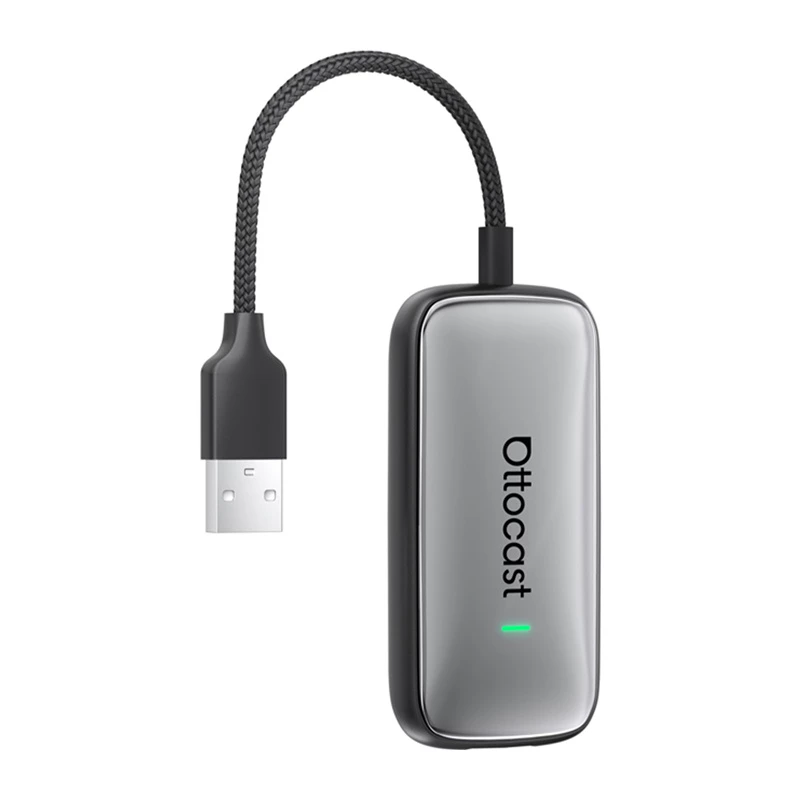 Wireless-Adapter Ottocast Play2Video CA515-T für CarPlay und Android Auto
