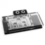 Grafikkarte Alphacool Core RX 9070 XT Taichi Transparent Chrome mit Backplate