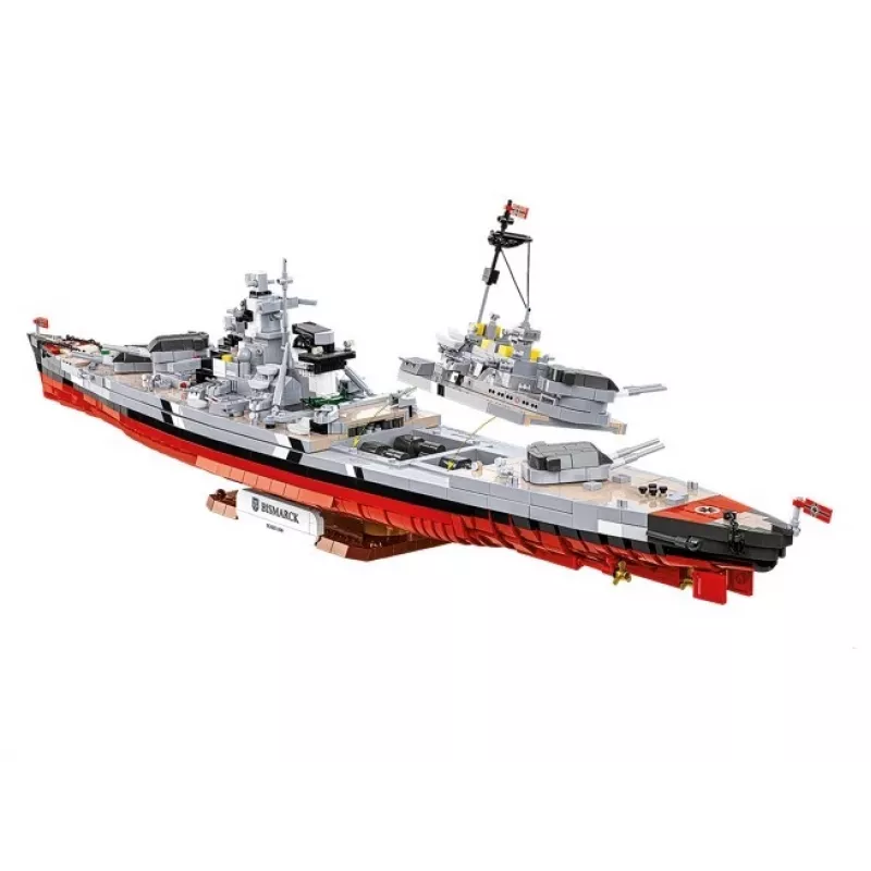 Bausatz Cobi Schlachtschiff Bismarck Modell mit 3204 Teilen - Cobi CO BI-4860