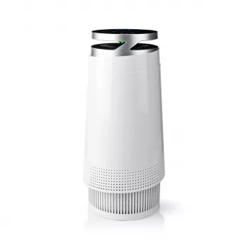Nedis AIPU100CWT Luftreiniger 20 m² 50 dB 35 W Schwarz, Weiß