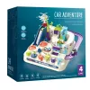 Spielzeug-Rennbahn-Set Extralink TOYS — intelligentes Autospielset, modulare Streckenteile, batteriebetriebene Fahrzeuge