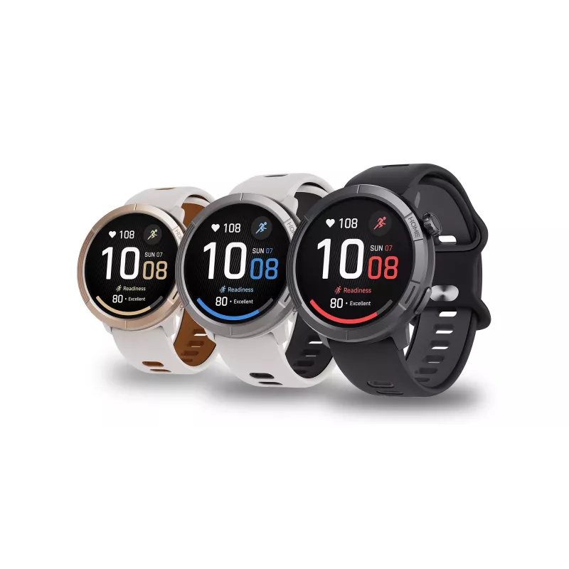 Stelio Smartwatch Activ Pro GPS Modell STSWA102TN, 46 mm Titangehäuse
