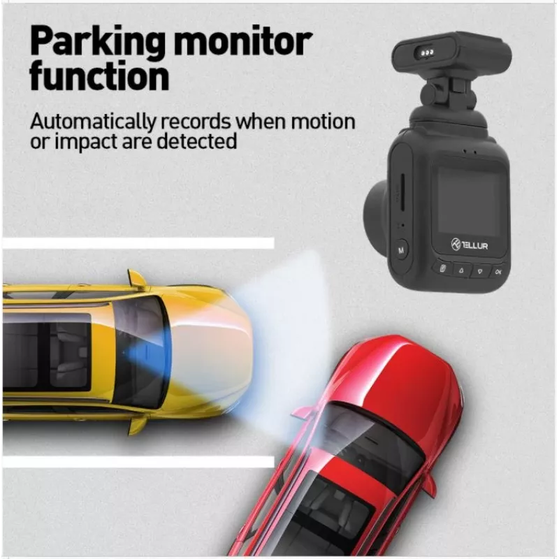 Dashcam Tellur Dash Patrol DC1 FullHD 1080P Schwarz