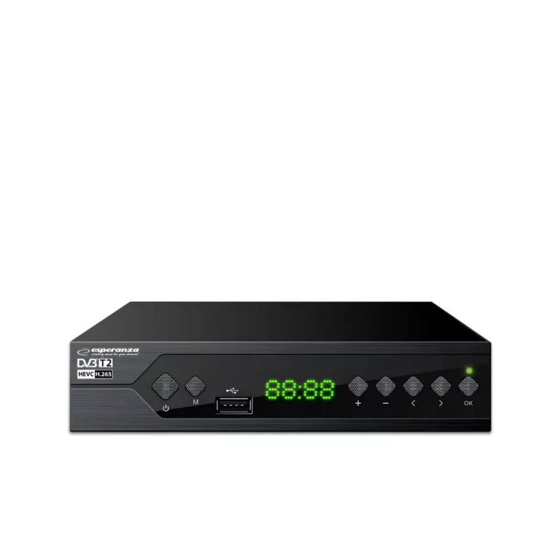 Esperanza EV107R TV-Set-Top-Box Kabel Schwarz