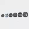 Reisetasche The North Face Base Camp Duffel S - stone slab/granite Grau