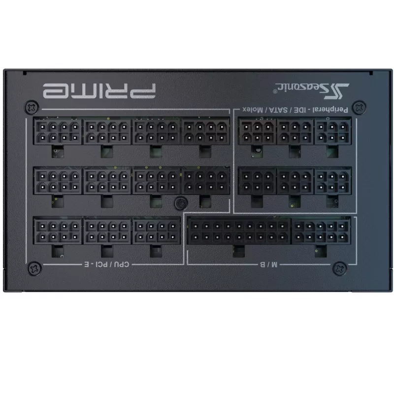Seasonic Prime TX-1600, 80 PLUS Titanium Netzteil, modular, ATX 3.0, PCIe 5.0 - 1600 Watt