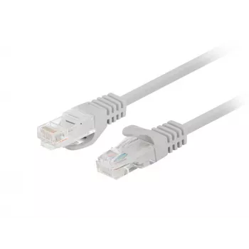 Netzwerkkabel LANBERG PCU5-10CC-0025-S Cat5e U/UTP RJ-45 — 0,25 m, Grau