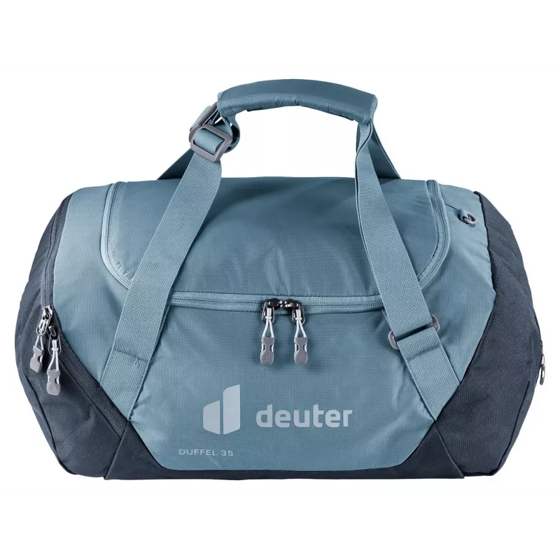 Reisetasche DEUTER Duffel 35 atlantic-ink — 35 L Fassungsvermögen, wasserdichter Boden, Tragegriffe