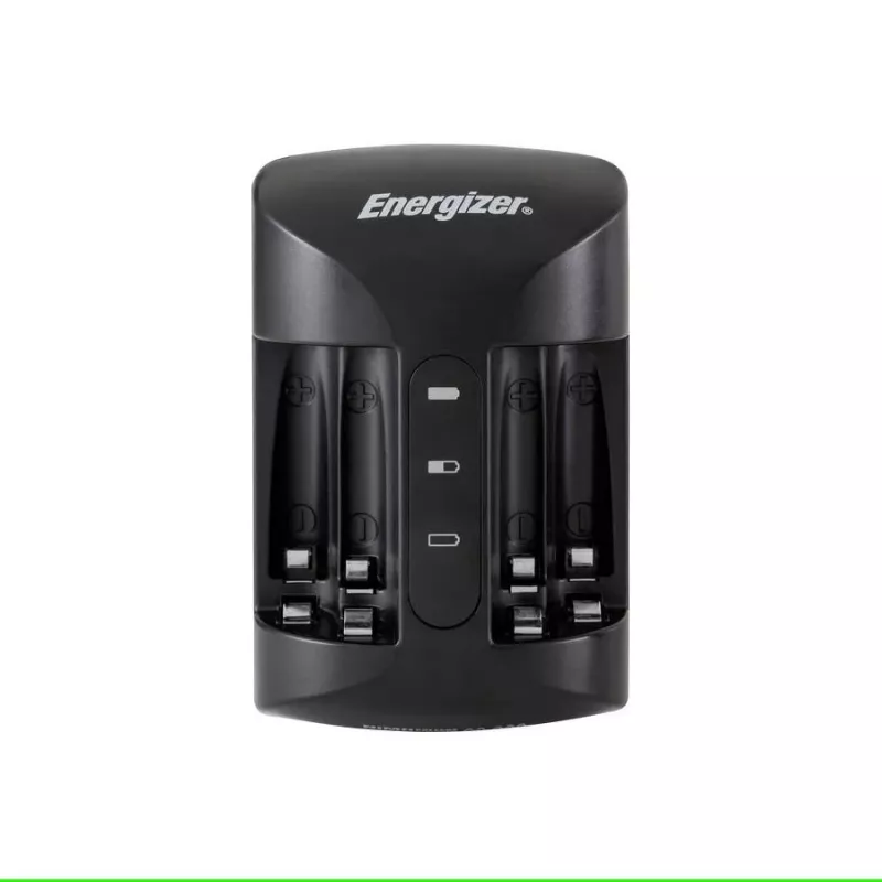 Batterieladegerät Energizer Pro Charger AC 4‑fach für AA/AAA NiMH, 100–240 V, 2000 mAh enthalten