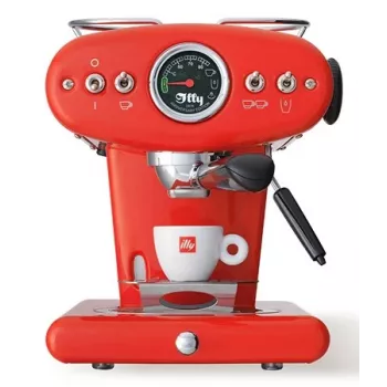 Espressomaschine Illy X1 Manuell — 1 L Wassertank, 1200 W, Kaffeepad & Kaffeepulver, 1 Auslauf