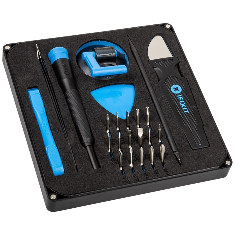 iFixit Essential Electronics Toolkit + faltbare Antistatik-Matte