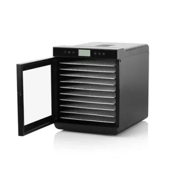 ETA | Dörrautomat | Vital Air II ETA230290000 | Leistung 650 W | Anzahl der Einschübe 10 | Temperaturregelung | Integrierter Timer | Schwarz