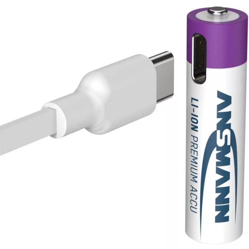 Ansmann 1311-0028 Haushaltsbatterie Akku AAA Lithium-Ionen (Li-Ion)
