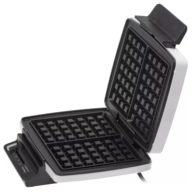 Waffeleisen Adler AD 3085 — 1200 W, 2 rechteckige Waffeln 9×13 cm, einstellbare Temperatur, Antihaftplatten