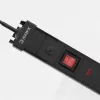 Überspannungsschutzleiste Hawk HWPS801BK 1,5 m Netzkabel, Modell HWPS801BK