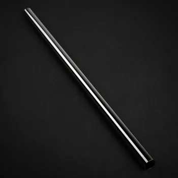 Bitspower None Chamfer Brass Hard Tubing 12mm AD, 500mm - schwarzes Funkeln