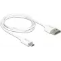 HDMI-Kabel DeLOCK 85149 1m HDMI Typ A auf Typ D Weiß