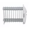 Mesko MS 7806 elektrischer Heizlüfter Ölgefüllter Radiator, Innenbereich, Weiß, 1200 W