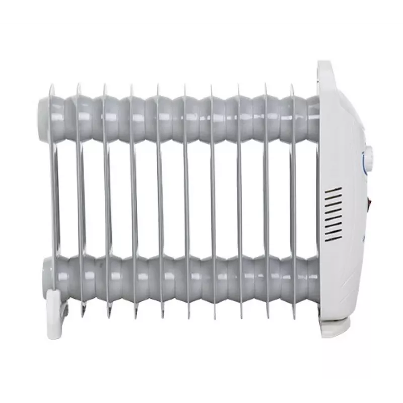 Mesko MS 7806 elektrischer Heizlüfter Ölgefüllter Radiator, Innenbereich, Weiß, 1200 W