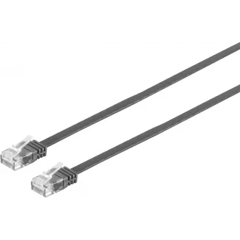 Tecline UTP Cat6 15m Netzwerkkabel Schwarz U/UTP RJ-45