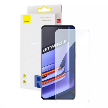 Gehärtetes Glas Displayschutz Baseus für realme GT Neo3 0,33 mm 9H Härte