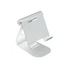 TERRATEC iTab M - Ständer für Smartphone / Tablet - Aluminium - Silber - Bildschirmgröße: 8,8-25 cm (3.5-10) - Tischständer (219728)