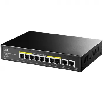 Cudy GS1010PE Netzwerk-Switch Gigabit Ethernet 10 Ports PoE Schwarz