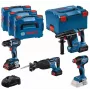 Schraubendreher BOSCH 18V COMBO KIT GSR 18V-90C GDX 18V-210C GBH 18V-24C GSA 18V-28 1xPC4.0Ah 2xPC5.5Ah