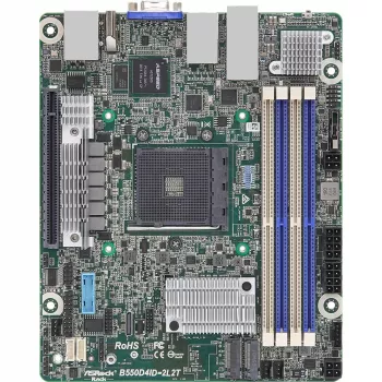 ASRock B550D4ID-2L2T Motherboard AMD B550 Sockel AM4 mini ITX (B550D4ID-2L2T)