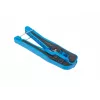 Crimpzange LANBERG NT-0202 für RJ-11-Stecker, max. Kabeldurchmesser 6 mm, schwarz/blau