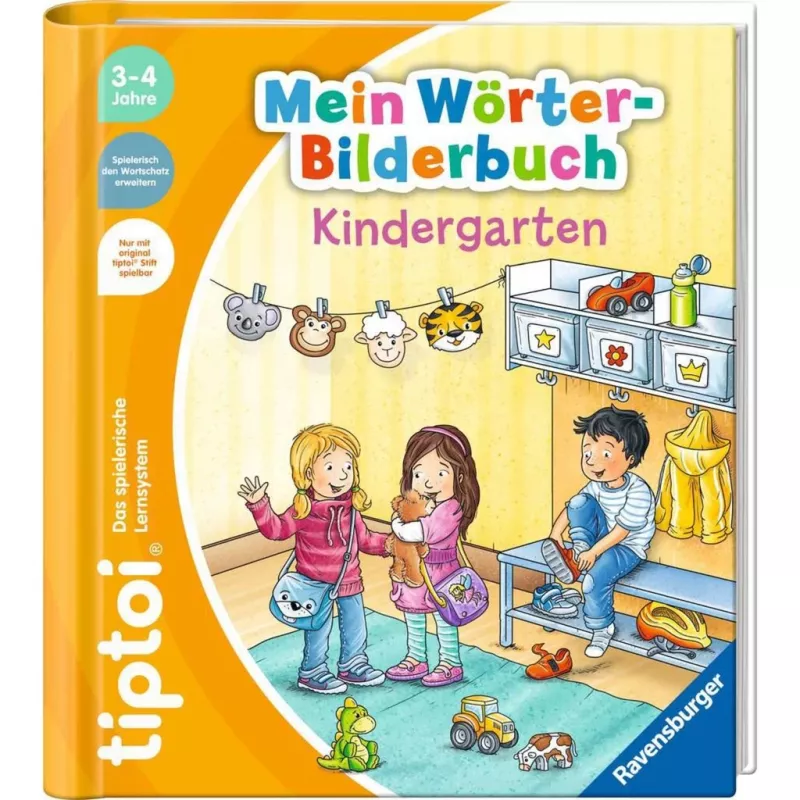 tiptoi Starter-Set: Mein Wörterbilderbuch Kindergarten, Lernbuch Stift und Bilderbuch
