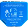 Intelligenter Schalter Shelly 1 Gen4, drahtlos, 240 V AC, Bluetooth 5.0/Wi‑Fi/ZigBee, Kunststoffgehäuse, 42×16×37 mm, 2er-Pack