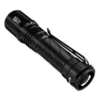 Handtaschenlampe Nitecore MT2C Pro, kompakte Aluminium-LED, USB-wiederaufladbar, 50 lm min, wasserdicht 2 m, stoßfest, 117,5 mm, 64 g, schwarz