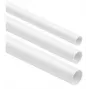 Starres glattes Elektroinstallationsrohr STASIŃSKI RL-28, weiß, 28 mm Durchmesser, 2 m Länge (Packung 25 Stück)