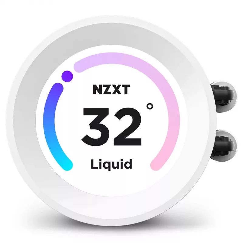 All-in-One-Flüssigkeitskühler NZXT Kraken Elite 240 RGB 12 cm Weiß