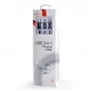 USB 2.0 Kabel Gembird CC-USB2-AM31-1M — USB A Anschluss, 1 m, schwarz