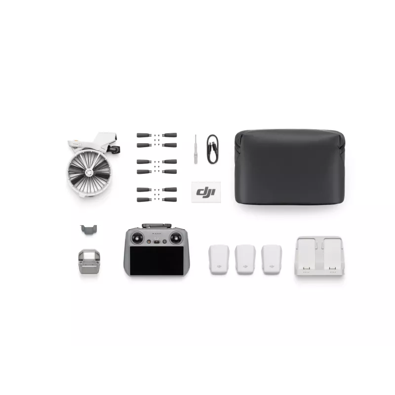 Quadcopter DJI Flip Fly More Combo RC 2 — 4 Rotoren, 48 MP Kamera, 3840×2160, max. Geschwindigkeit 16 m/s, Reichweite 14000 m