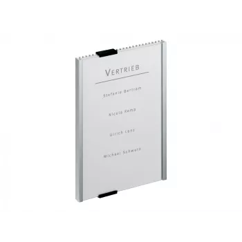 Langlebiges Info-Schild Acryl Aluminium Silber 4806-23