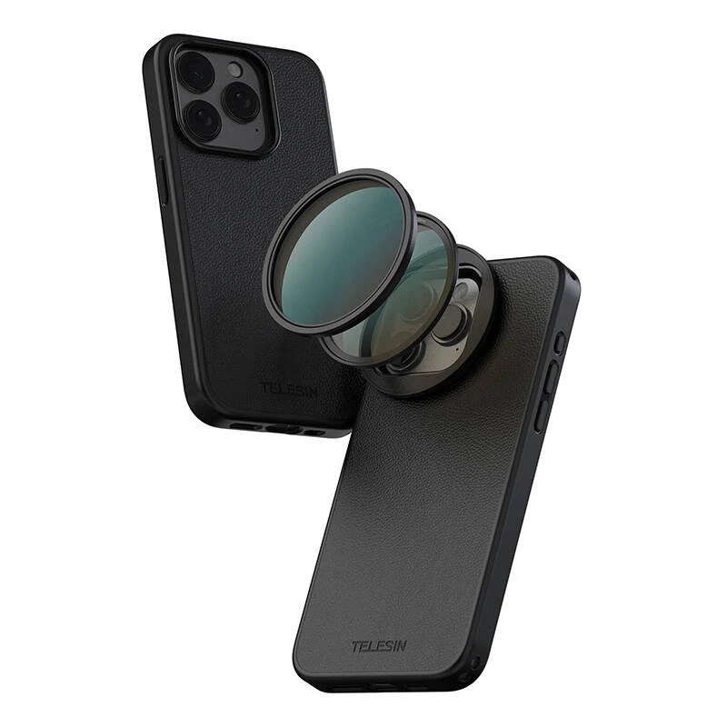 CPL-Filter Telesin P10-FLT-02 58 mm für iPhone 15 Pro/Pro Max