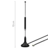 Externe 4G LTE Antenne QOLTEC 5 dBi 600–2700 MHz SMA-Anschluss 3 m Kabel
