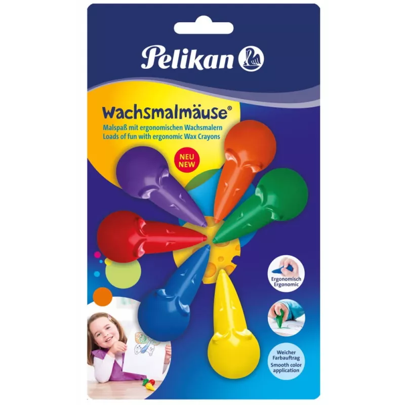 Crayon Pelikan 803328 6 Stück