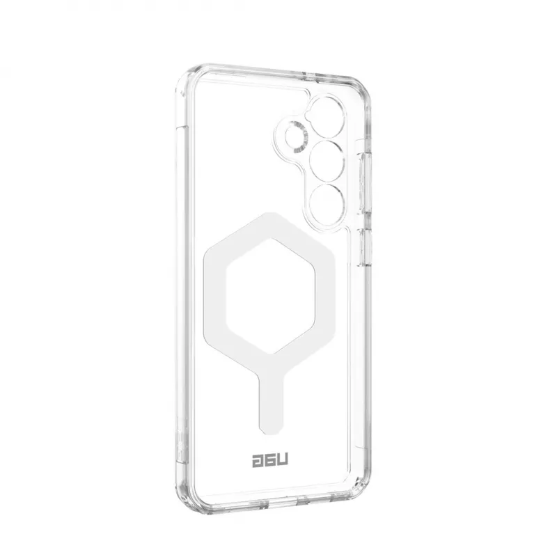 Urban Armor Gear Plyo Pro Handyhülle 17 cm (6,7 inch) Cover Silber, Transparent