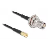 Delock Antennenkabel TNC Buchse auf SMB Stecker RG-174 20 cm (90724)
