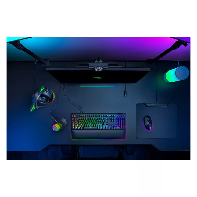Razer Kiyo V2 X Webcam, 1440p @ 60 FPS, Autofokus, Weitwinkel - schwarz