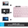 Logitech MX Keys Mini Minimalist Wireless Illuminated Tastatur - ROSE - CENTRAL (DE)