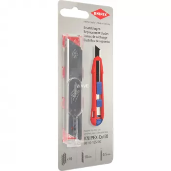 Knipex CutiX Ersatzklingen 90 10 165 E02, 10 Stück